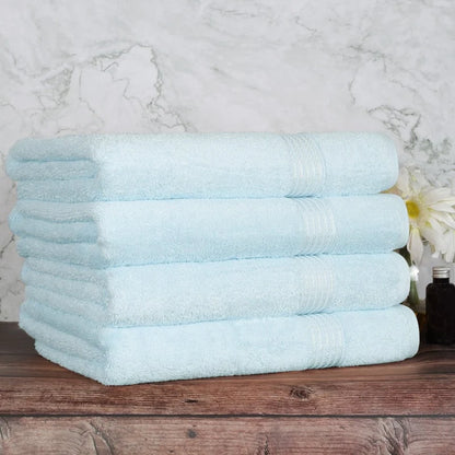 Blue Nile Mills Ibiza Egyptian Cotton Bath Towel, Set of 4