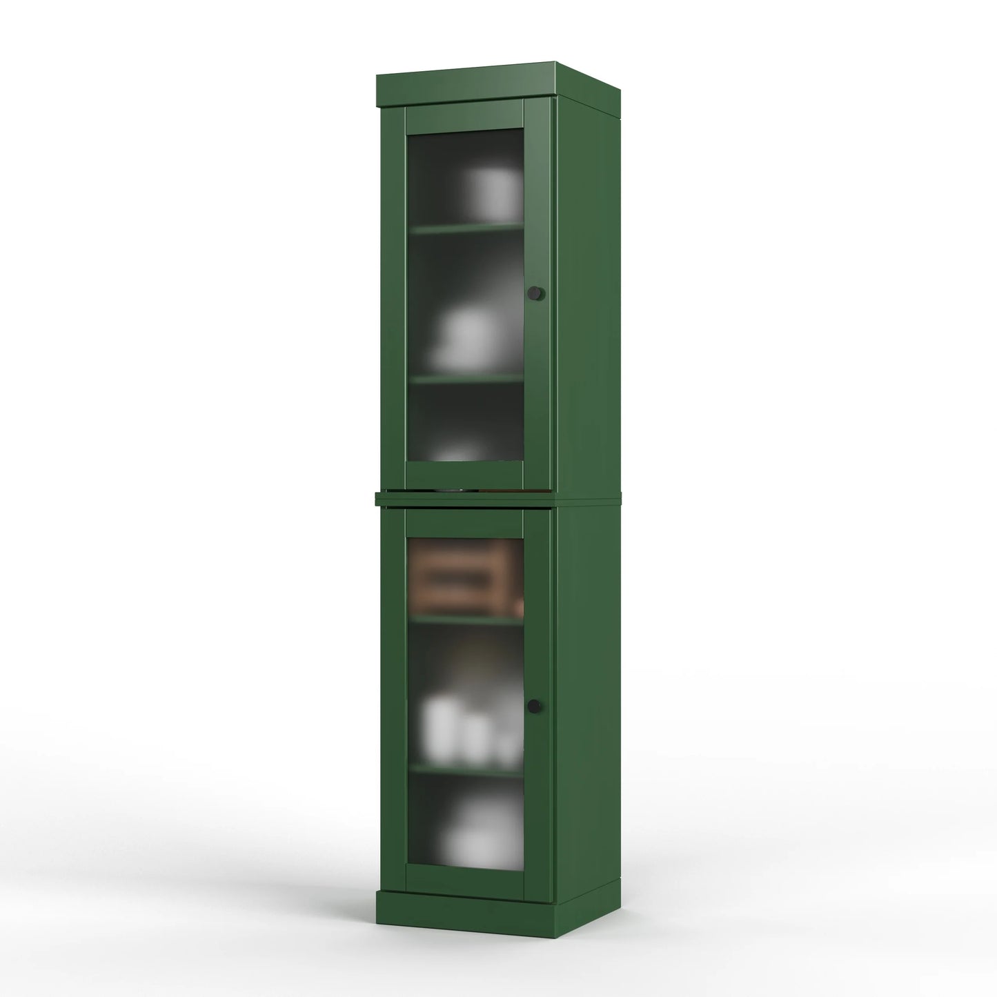 100% Solid Wood 16.5" Kitchen Pantry Cabinet with Doors by Palace Imports