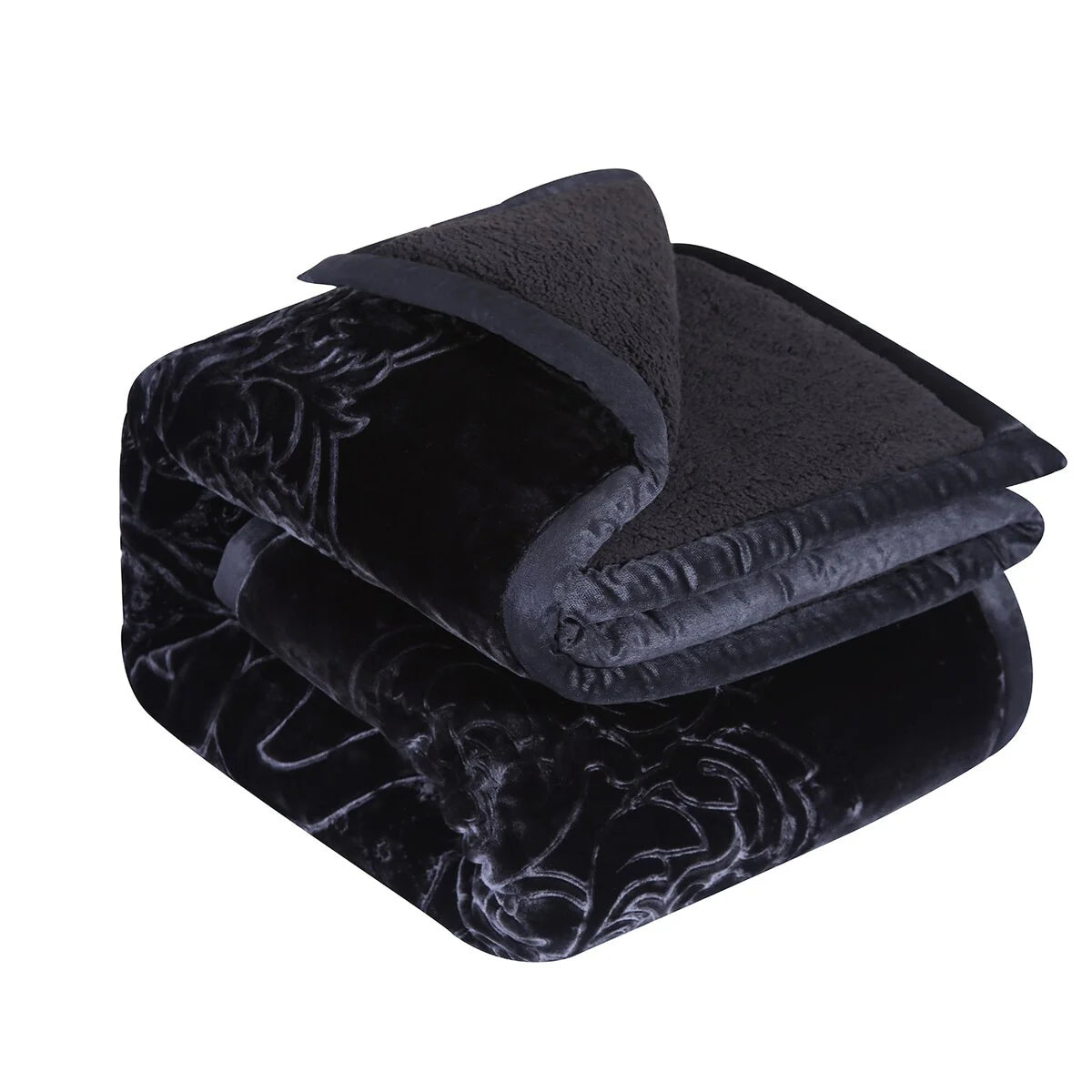 Fleece/ Sherpa Down Alternative 3-piece Comforter Set