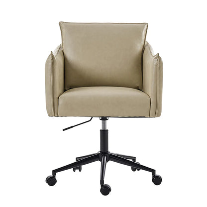 Fabius Mid-Century Modern Height-Adjustable Swivel Office Chair