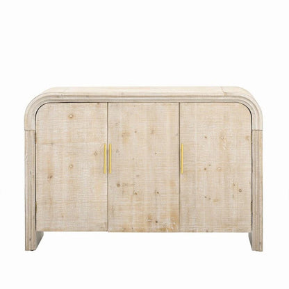 47.2''W Sideboard with Gold Handles and Adjustable Dividers - N/A
