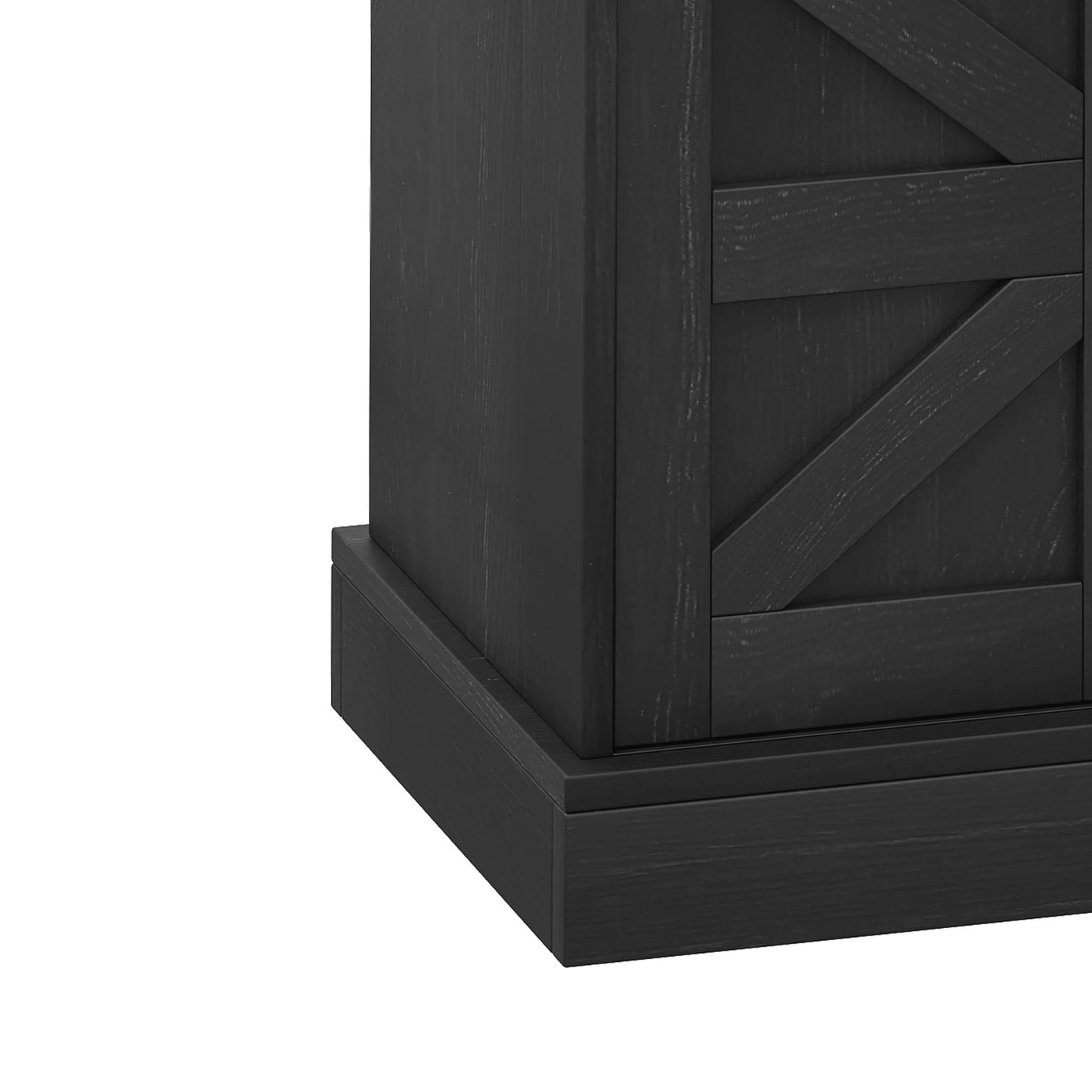 Moasis Farmhouse Coffee Bar Cabinet - 15.1"D x 47.2"W x 51.5"H