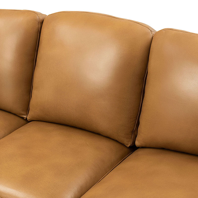 Christoph 84" Genuine Leather Sofa