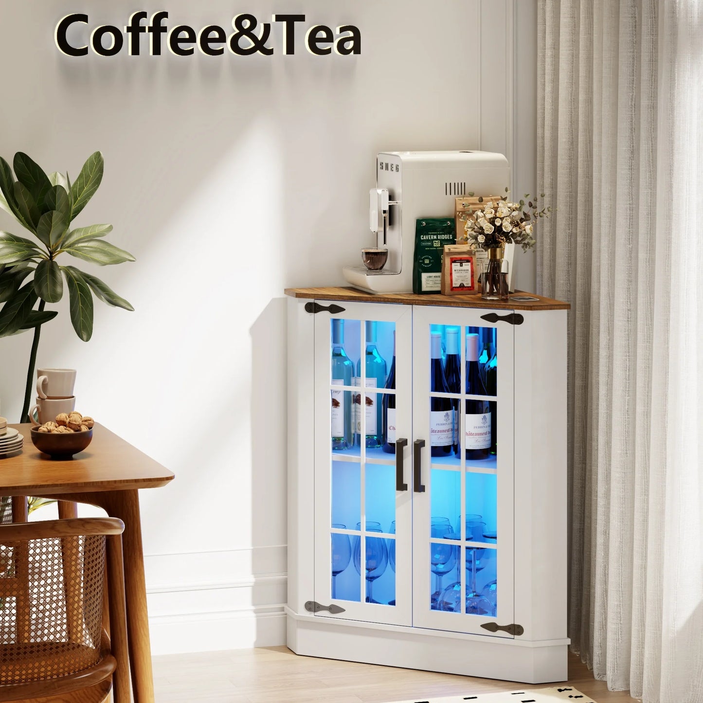 20"Wide Corner Storage Cabinet - N/A