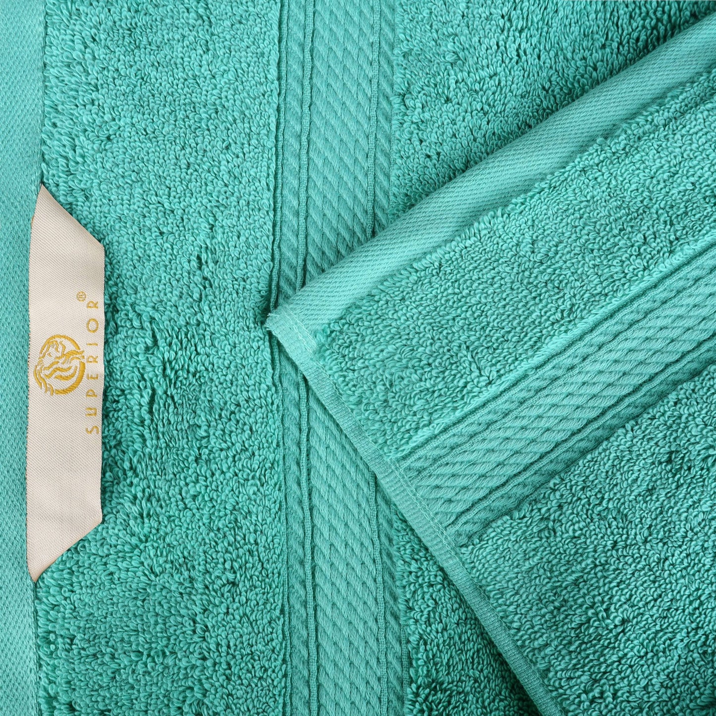 Superior Egyptian Cotton Pile Heavyweight Bath Towel Set of 4