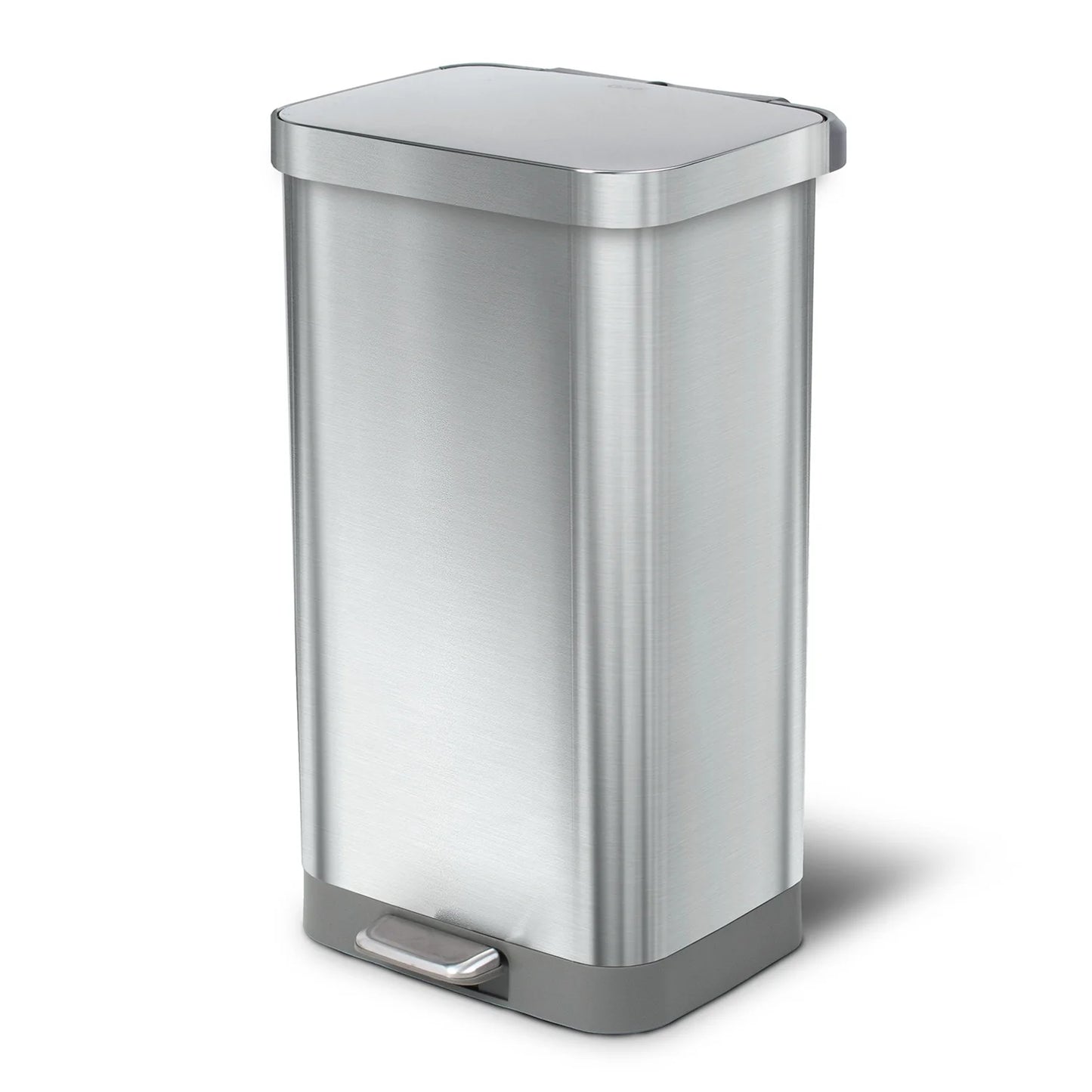 Glad All Stainless Steel Step-on Kitchen Trash Can