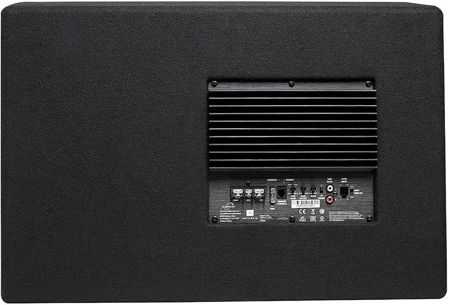Clearance Sale Bluetooth Streaming Portable Speaker1 GT-BassPro12 12-Inch (300mm) Car Audio Powered Subwoofer System, black