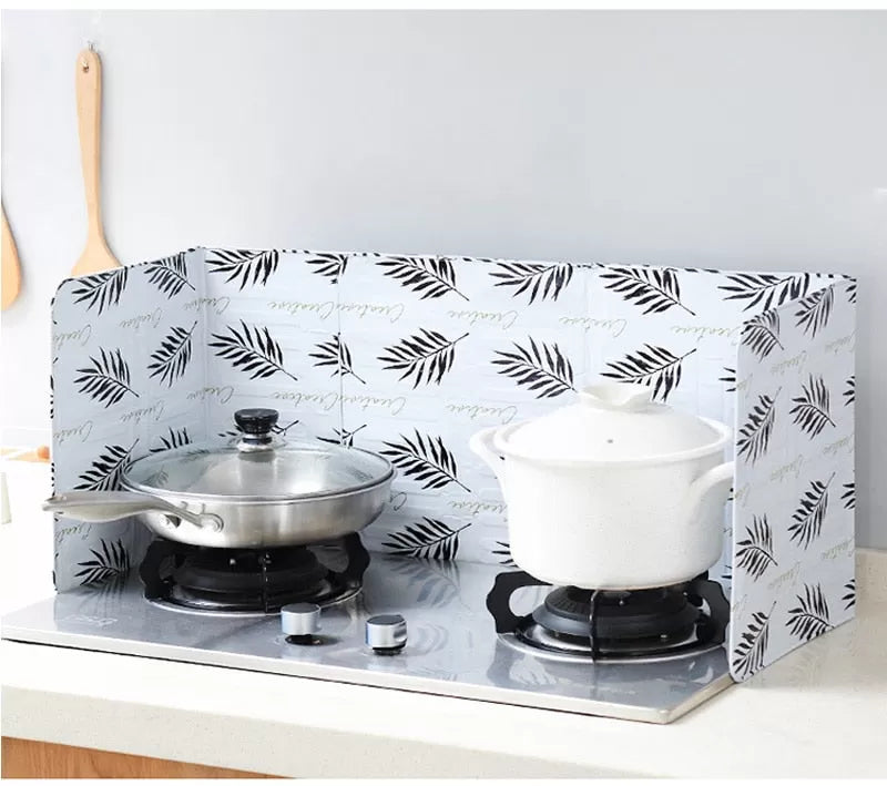 Aluminum Foldable Kitchen Gas Stove Baffle Plate