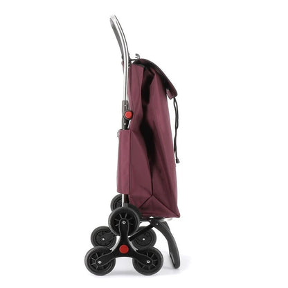 Shopping Trolley Rolser I-Max MF 6 Wheel Stair Climber Foldable - 19.1"W x 42.32"L x 15.16"H