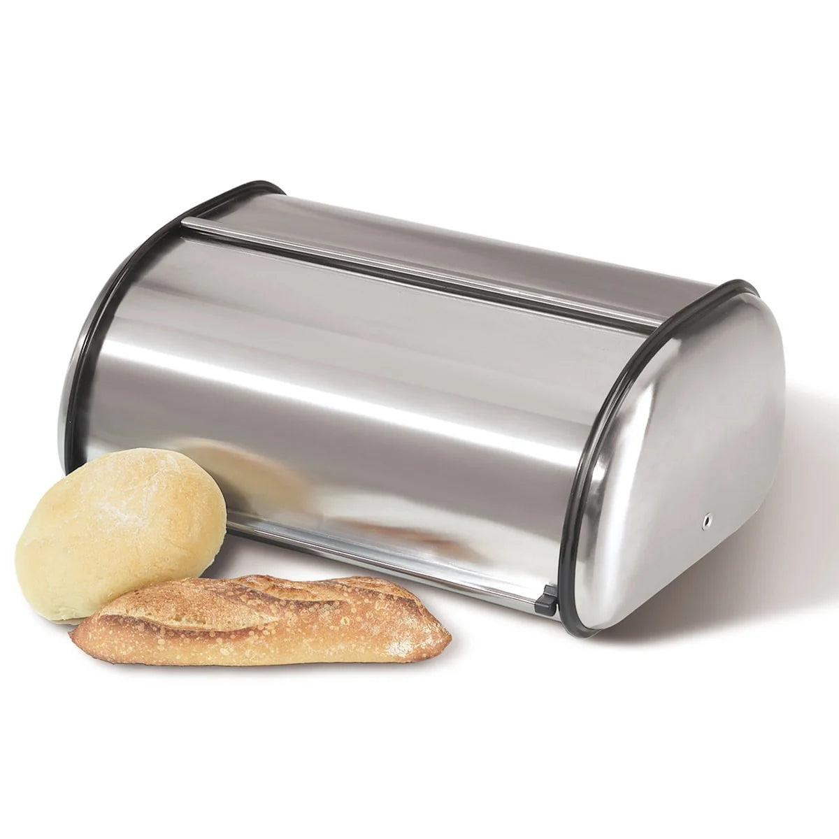 Bread Box w/ Stainless Steel Lid (17.5" x 7.5" x 11.5")