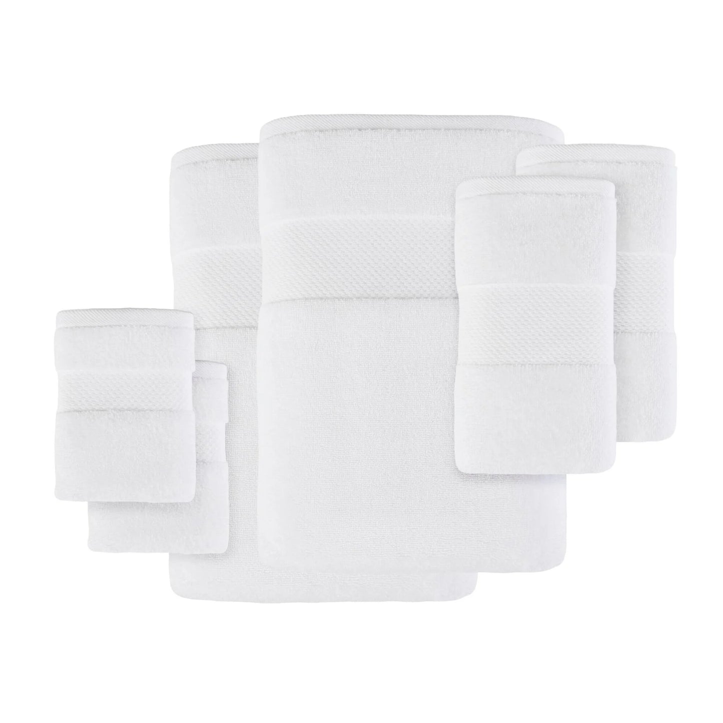 Madison Park Signature Turkish Cotton 6-piece Bath Towel Set