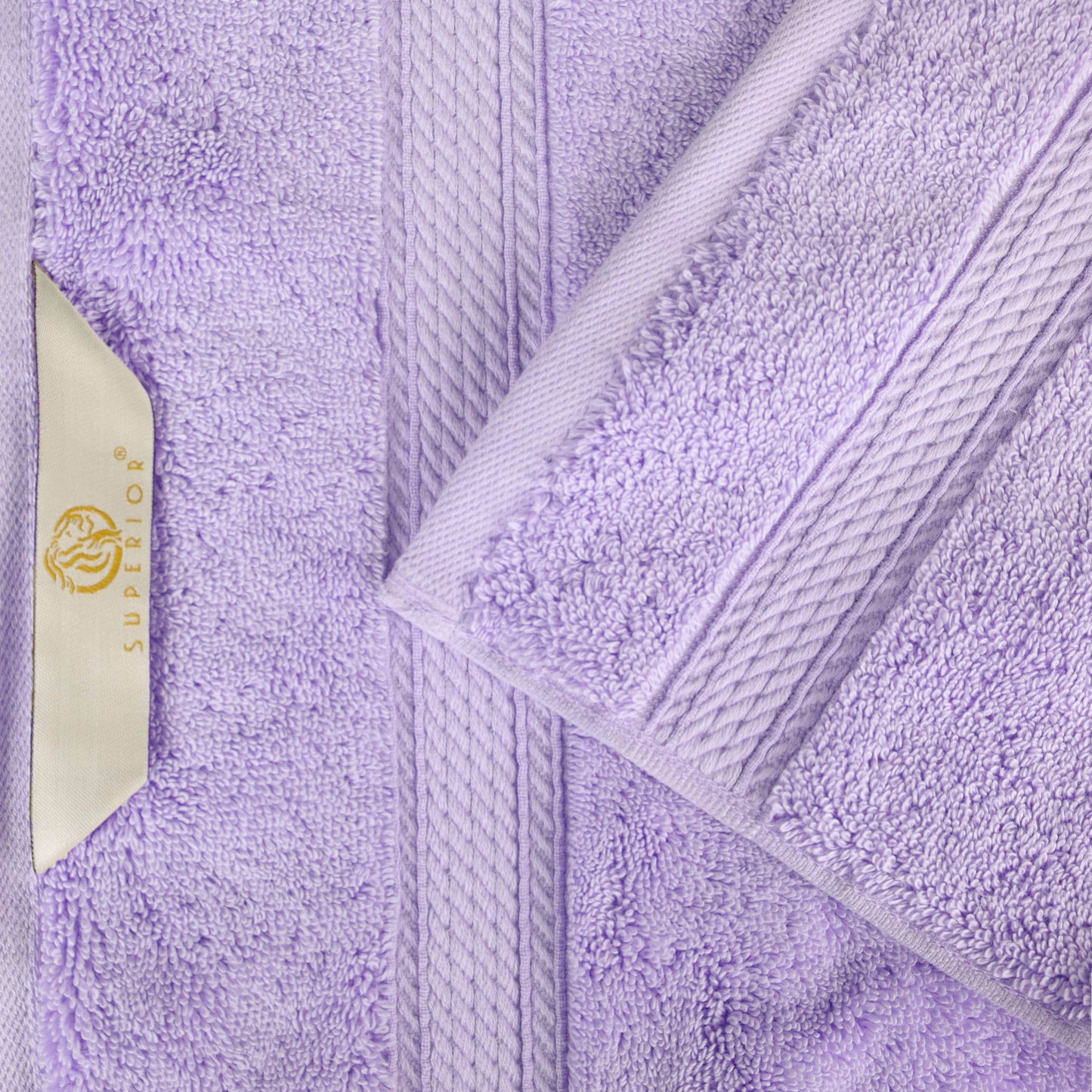 Superior Egyptian Cotton Pile Heavyweight Bath Towel Set of 4