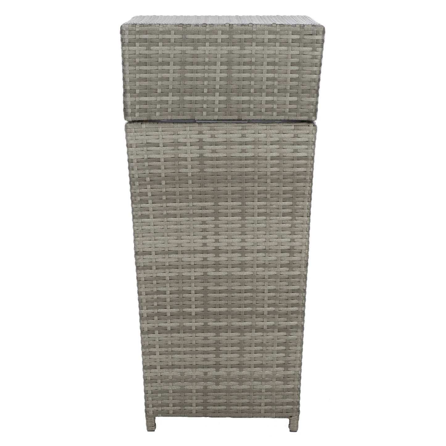 SAFAVIEH Outdoor Jennie Trash Bin (Fully Assembled)