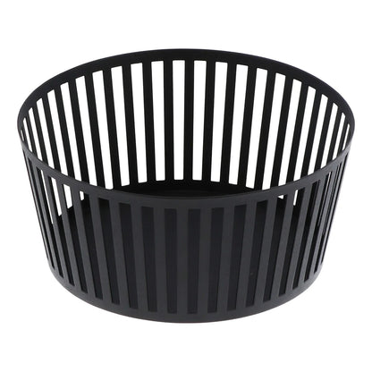 Yamazaki Home Fruit Basket - Two Sizes, Steel, Tall - L 8.46 x W 8.46 x H 3.94 inches