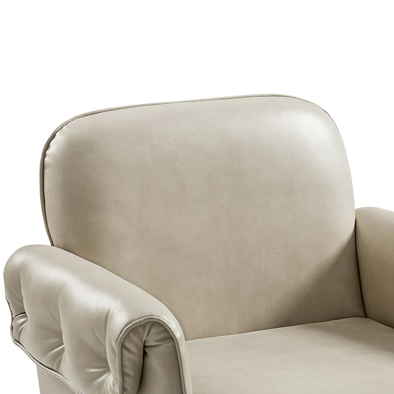 Ernst Modern Fabric Leather Swivel Task Chair