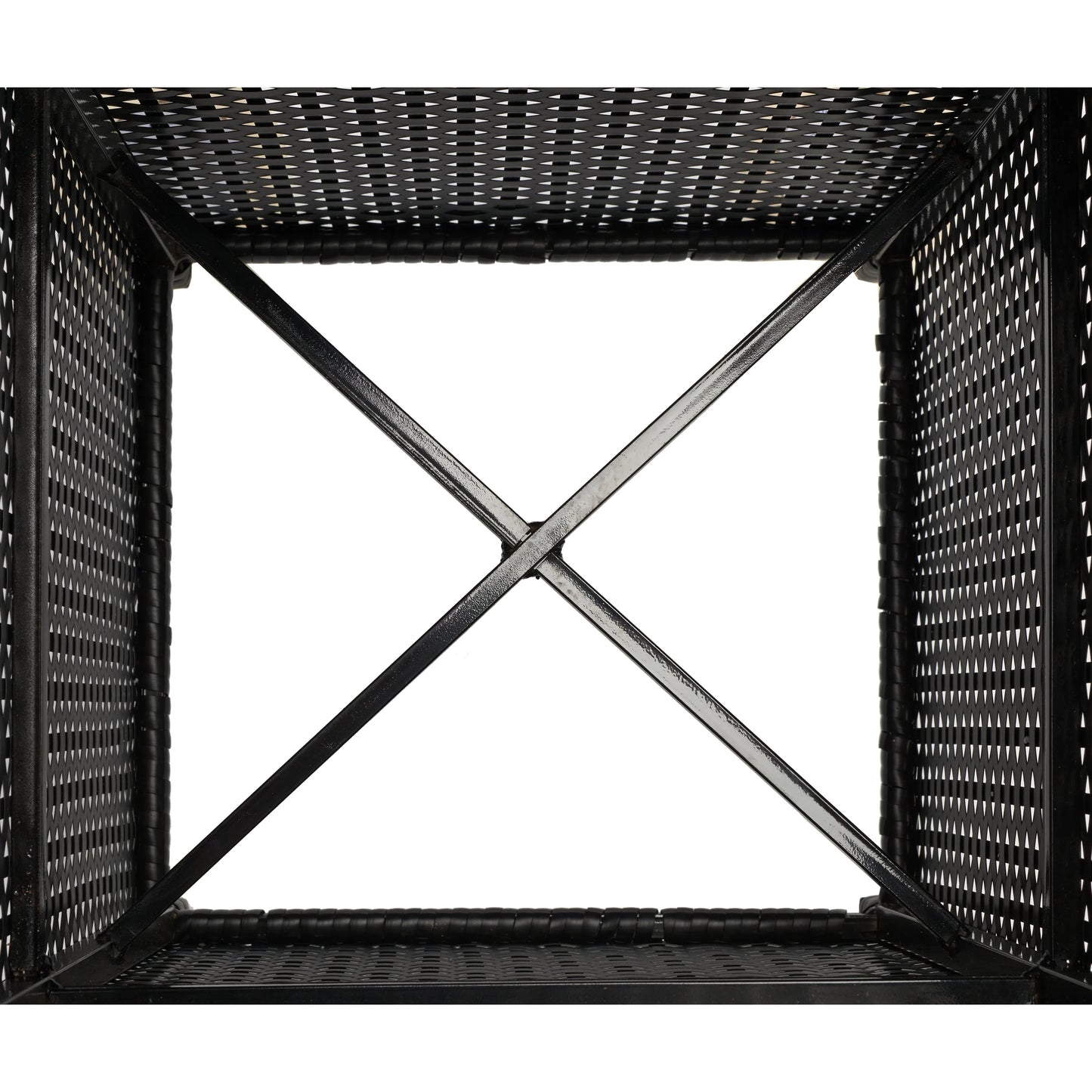 SAFAVIEH Outdoor Jennie Trash Bin (Fully Assembled)