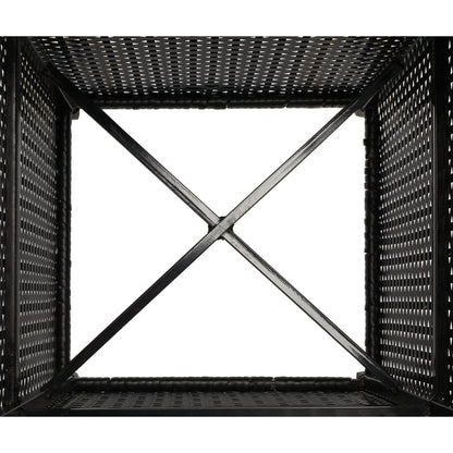 SAFAVIEH Outdoor Jennie Trash Bin (Fully Assembled)