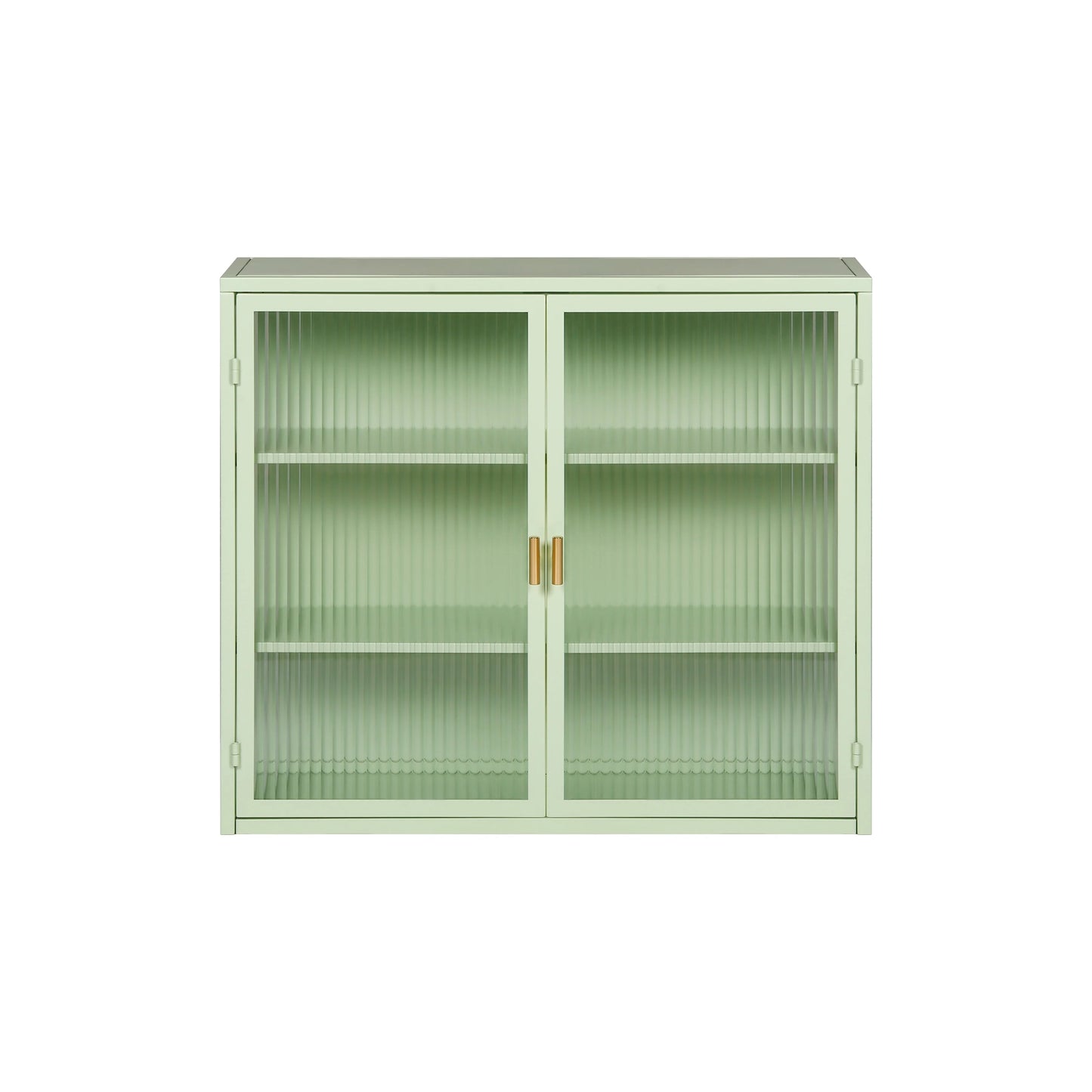Retro Style Glass Door Wall Cabinet
