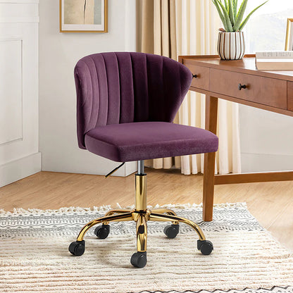 Chandra Velvet Office Chair