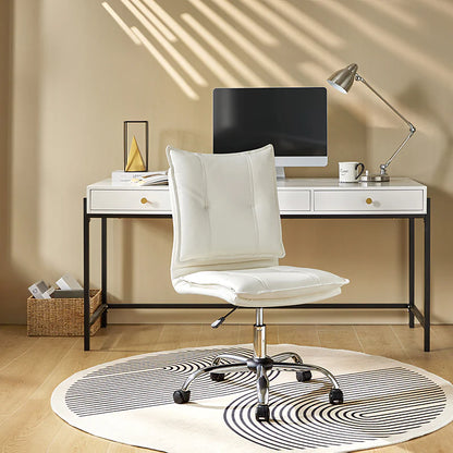 Edwin Leather Swivel Task Chair