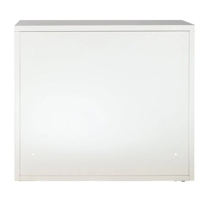 Retro Style Glass Door Wall Cabinet