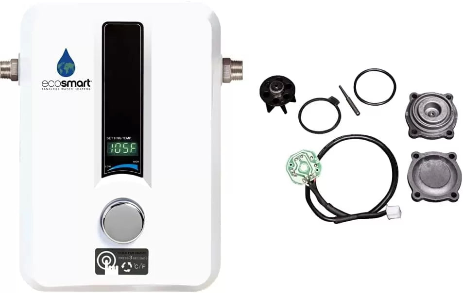 EcoSmart ECO 11 Electric Tankless Water Heater, 13KW at 240 Volts with Patented Self Modulating Technology