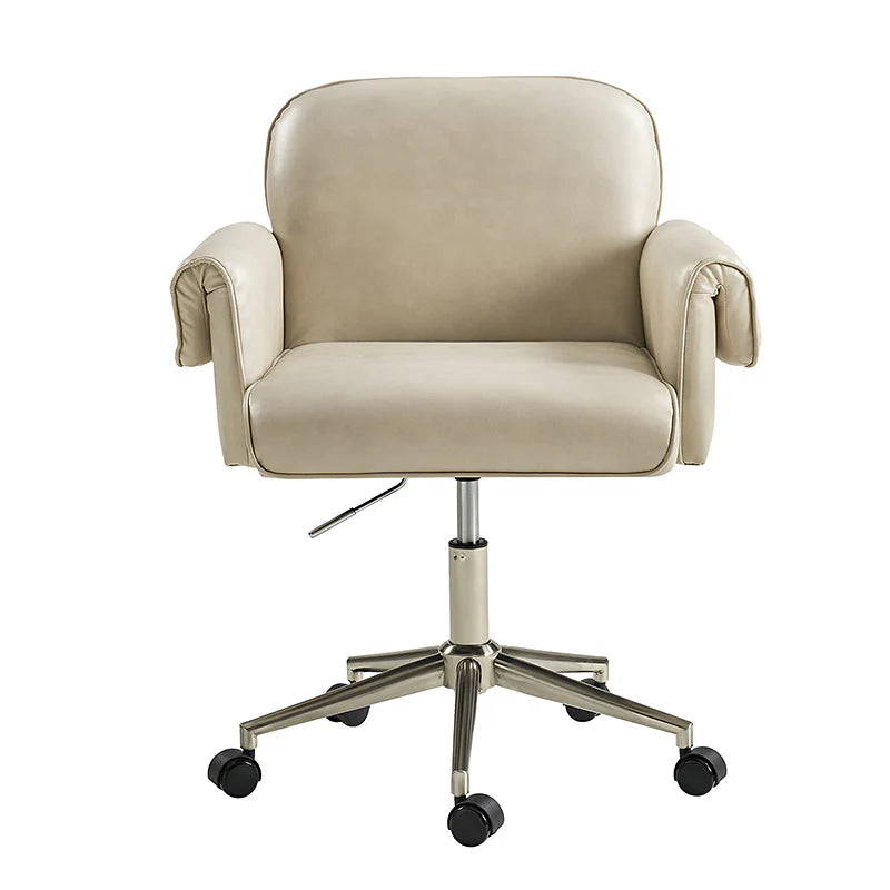 Ernst Modern Fabric Leather Swivel Task Chair