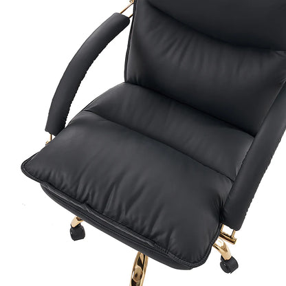 Sandy Waterproof PU Leather 360-Degree Swivel Office Chair