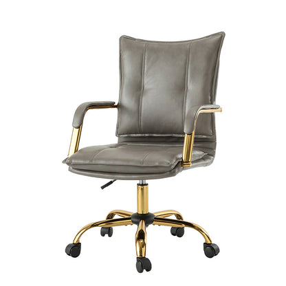 Michele Vegan Leather Task Accent Chair