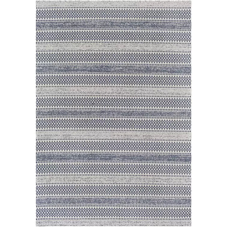 Capen Cotton Navy Blue/Ivory Rug