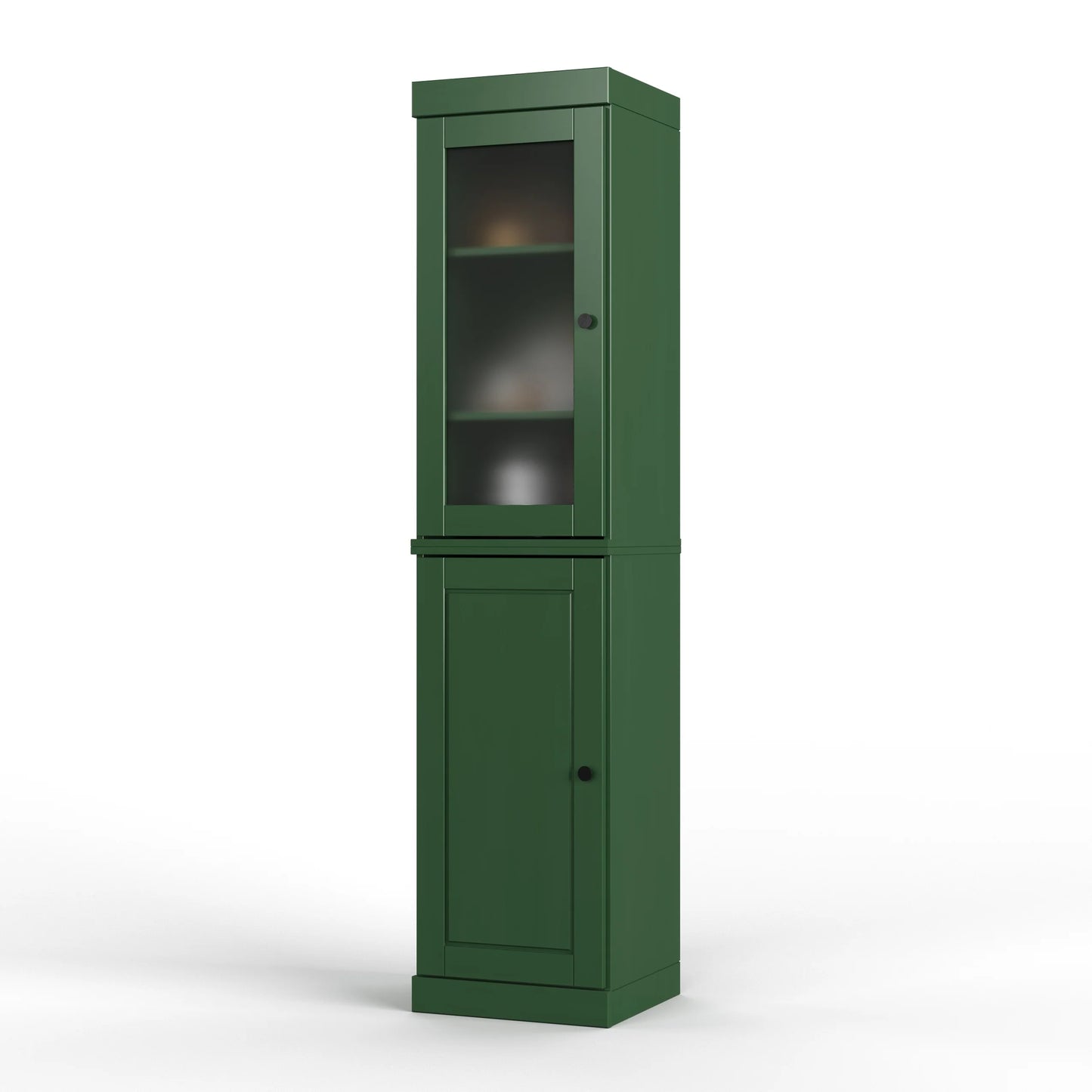 100% Solid Wood 16.5" Kitchen Pantry Cabinet with Doors by Palace Imports