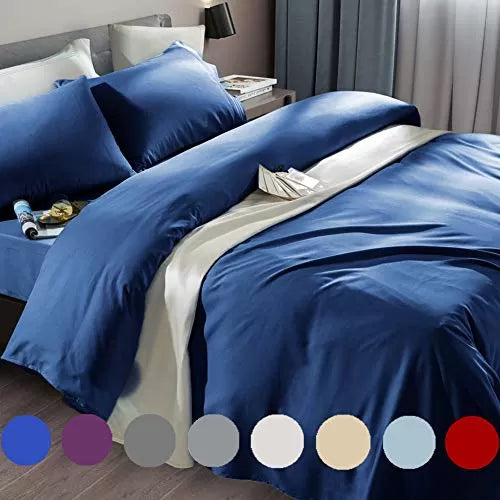 Super Soft 1800 Thread Count Luxury Egyptian Wrinkle Hypoallergenic 6 pcs Bed Sheet Set