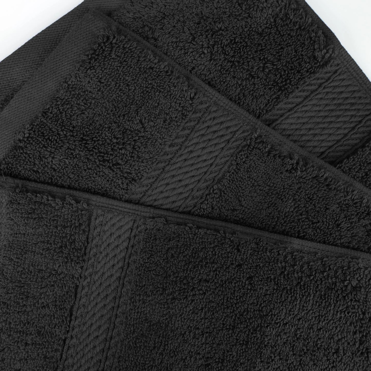 Superior Egyptian Cotton Pile Heavyweight Bath Towel Set of 4