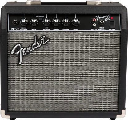 Fender Squier Stratocaster - Sunburst Bundle with Frontman 10G Amp, Gig Bag, Instrument Cable, Tuner, Strap, Picks, Fender Play Online Lessons, Instructional Book, and Austin Bazaar Instructional DVD