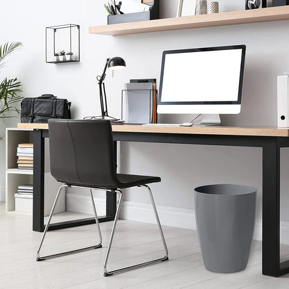 Small Trash Can – Open Top Garbage Cans for Kitchen, Office, Dorm, Bathroom, etc. –Waste Can for Compact/Tight Spaces