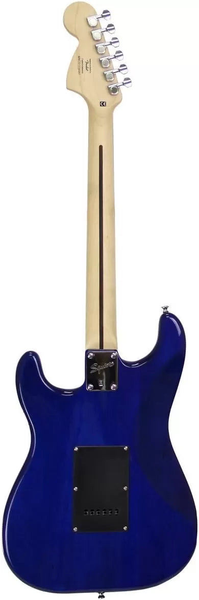 Fender Squier Stratocaster - Sunburst Bundle with Frontman 10G Amp, Gig Bag, Instrument Cable, Tuner, Strap, Picks, Fender Play Online Lessons, Instructional Book, and Austin Bazaar Instructional DVD