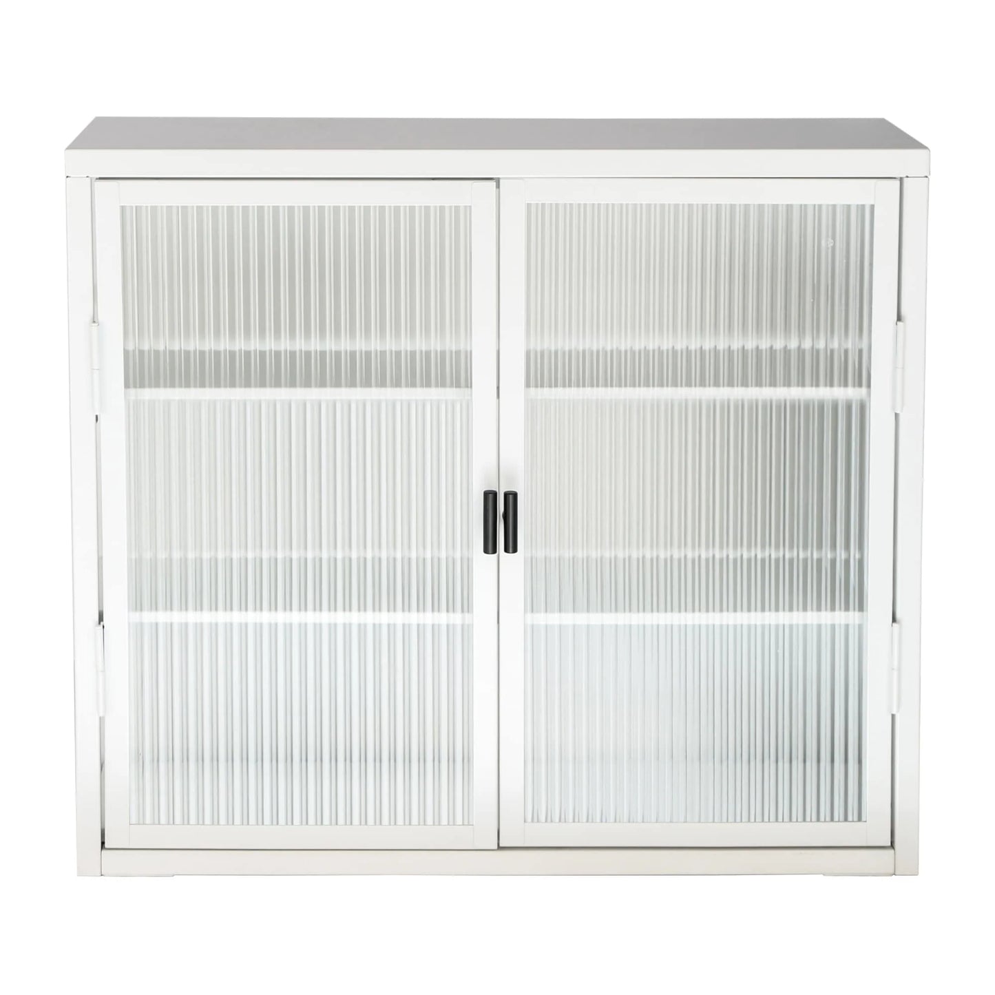 Retro Style Glass Door Wall Cabinet