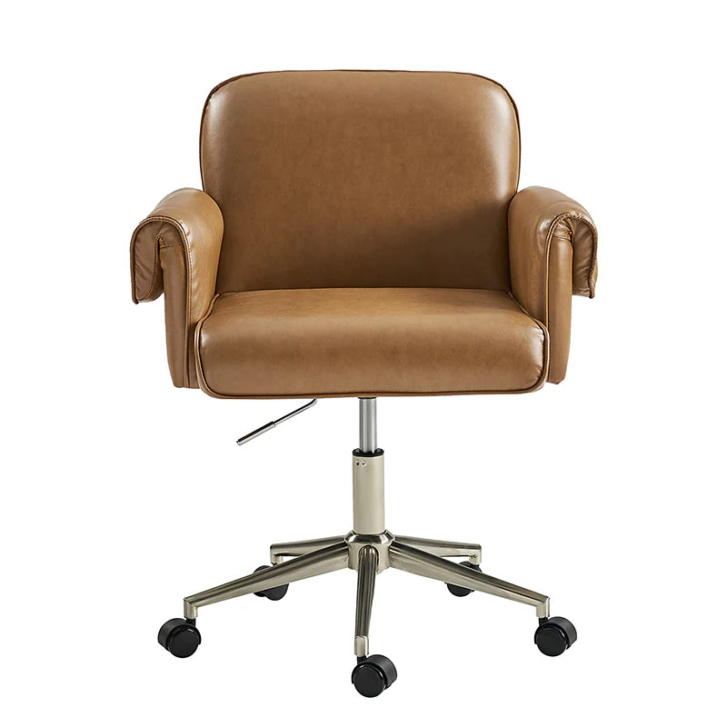 Ernst Modern Fabric Leather Swivel Task Chair