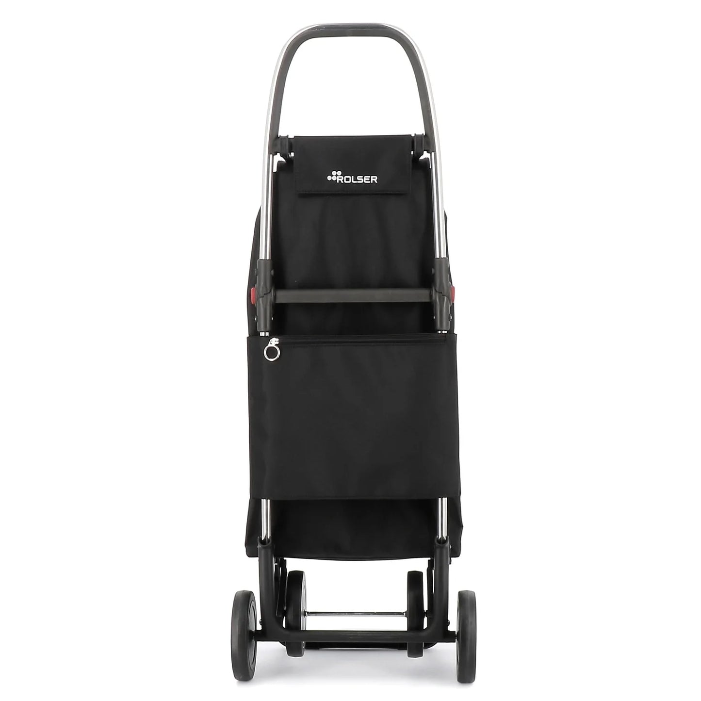 Rolser I-Max MF 4 Wheel Foldable Shopping Trolley - 15.35 in. W x 41.34 in. H x 12.6 in. D