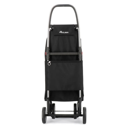 Rolser I-Max MF 4 Wheel Foldable Shopping Trolley - 15.35 in. W x 41.34 in. H x 12.6 in. D
