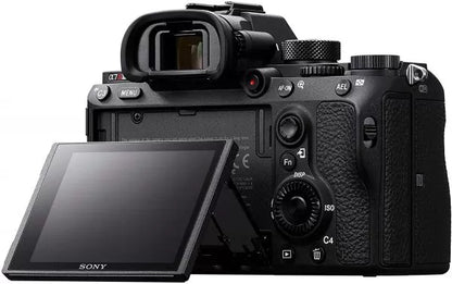 Sony a7R III Mirrorless Camera: 42.4MP Full Frame High Resolution Interchangeable Lens Digital Camera with Front End LSI Image Processor, 4K HDR Video and 3" LCD Screen - ILCE7RM3/B Body, Black
