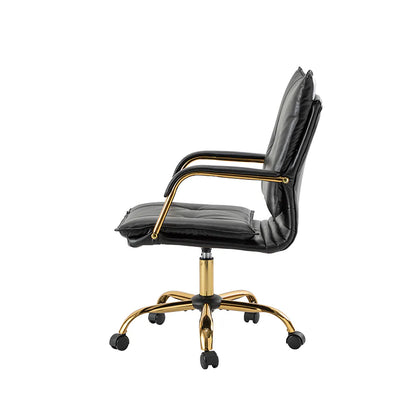 Michele Vegan Leather Task Accent Chair
