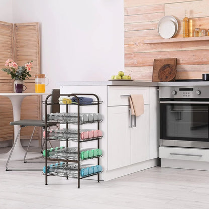 Water Bottle Organizer Vertical Free Standing Storage