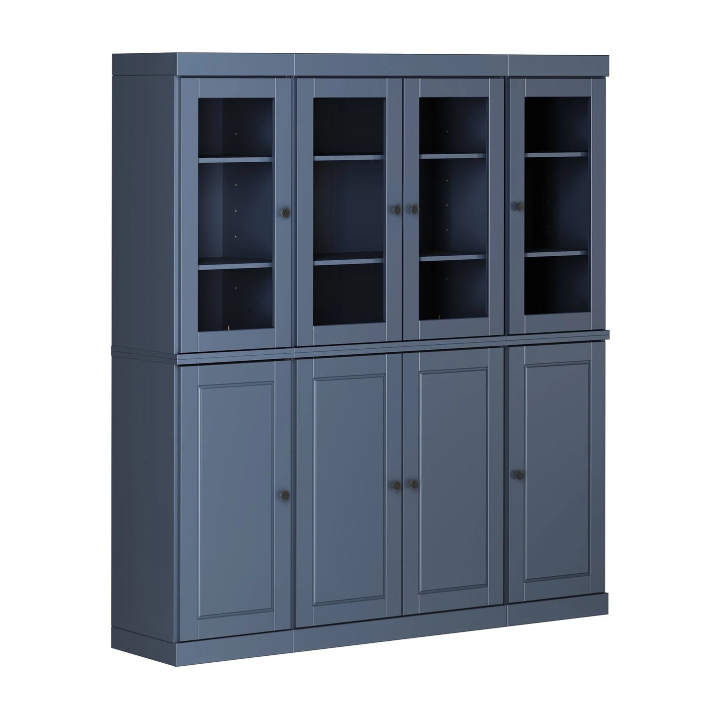 100% Solid Wood 65" Kitchen China Pantry Buffet by Palace Imports - 65" x 71.5"