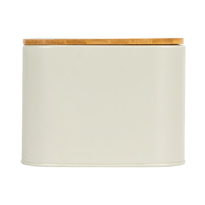 Metal "Bread" Bin with Bamboo Lid