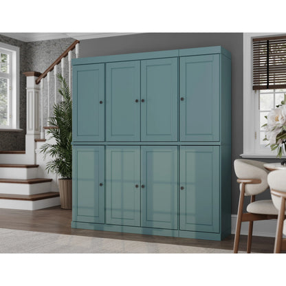 100% Solid Wood 65" Kitchen China Pantry Buffet by Palace Imports - 65" x 71.5"