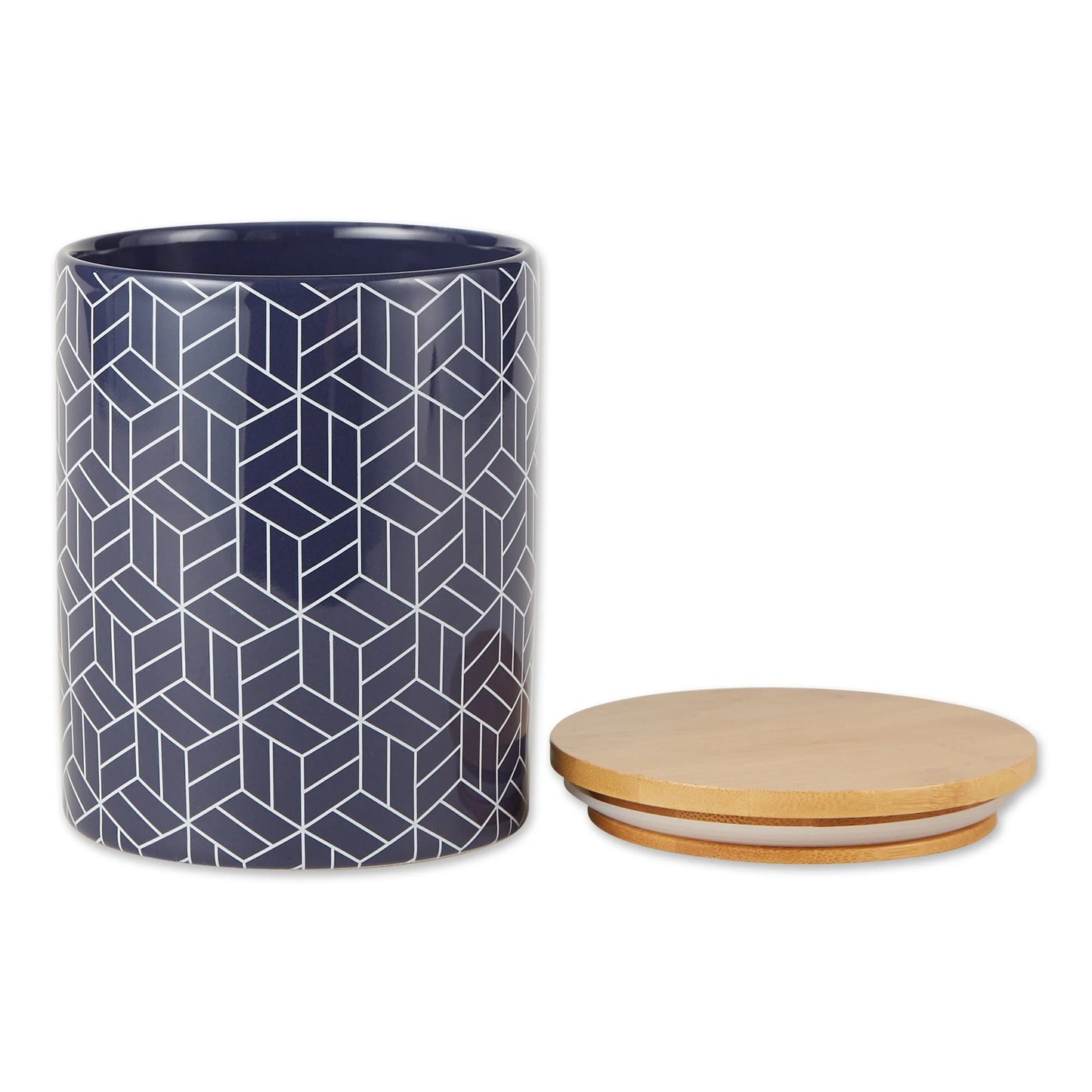 DII Mixed Print Ceramic Canister 3 Piece