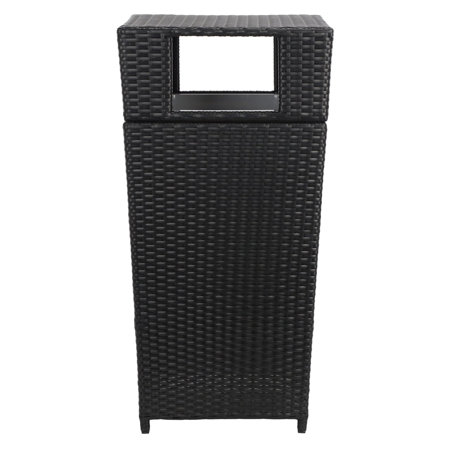 SAFAVIEH Outdoor Jennie Trash Bin (Fully Assembled)