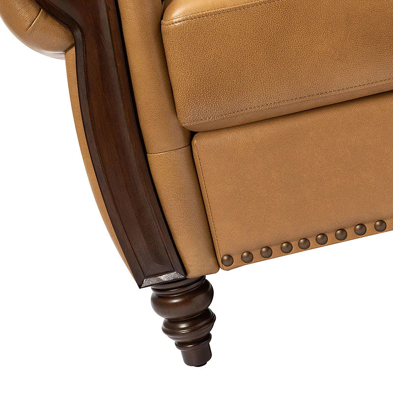 Christoph 84" Genuine Leather Sofa