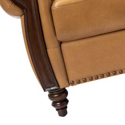 Christoph 84" Genuine Leather Sofa